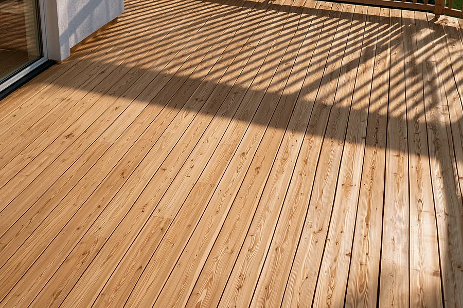 Terrasse etter maling